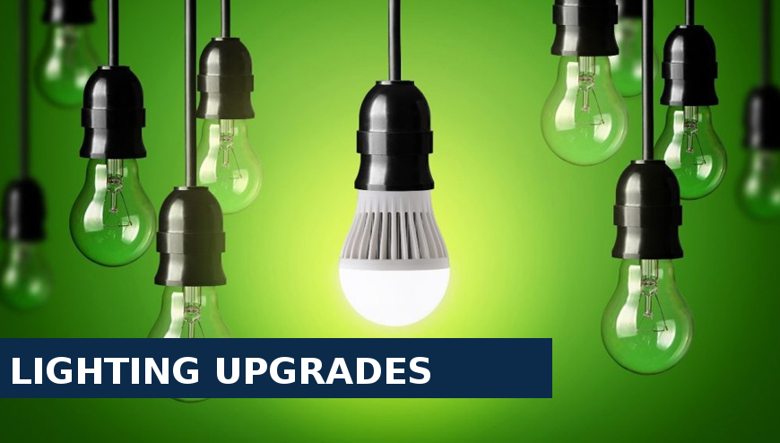 Lighting upgrades Ponders End